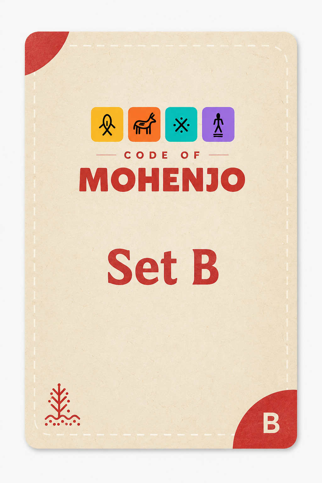 Set B card